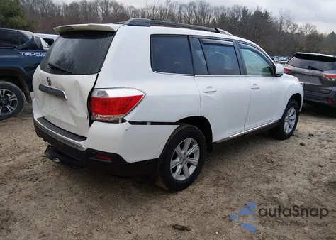 2012 Toyota Highlander Se V6 из США, поврежденный, VIN 5TDBK3EH0CS133071